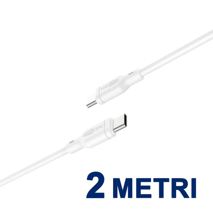 Cavo USB-C a USB-C – 60W Ricarica Rapida, 3.5A, Alta Resistenza - MAX-B114