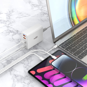 Caricatore USB Multiplo da Tavolo – 75W Multi-Output - MAX-A120
