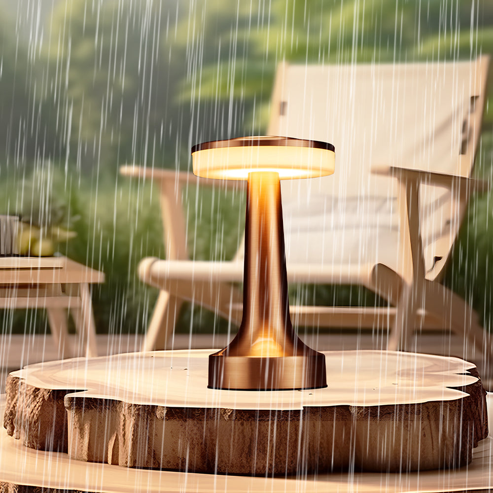 Lampada da Tavolo Ricaricabile – 30 Lumen – 3 Livelli di Luminosità – Controllo Touch – Protezione Occhi – Ricarica USB Type-C - MAX-O107