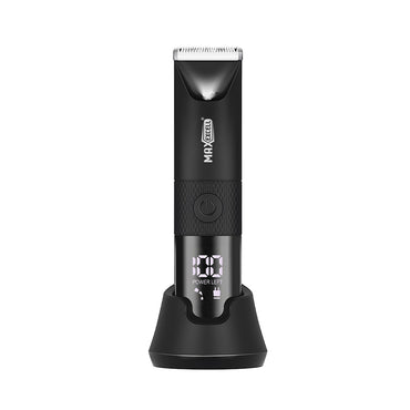 Rasoio Elettrico per il Corpo Impermeabile con Display Digitale, Batteria 600 mAh, Potenza 5W, Ricarica USB Type-C – Preciso, Sicuro e Facile da Usare - MAX-Q114
