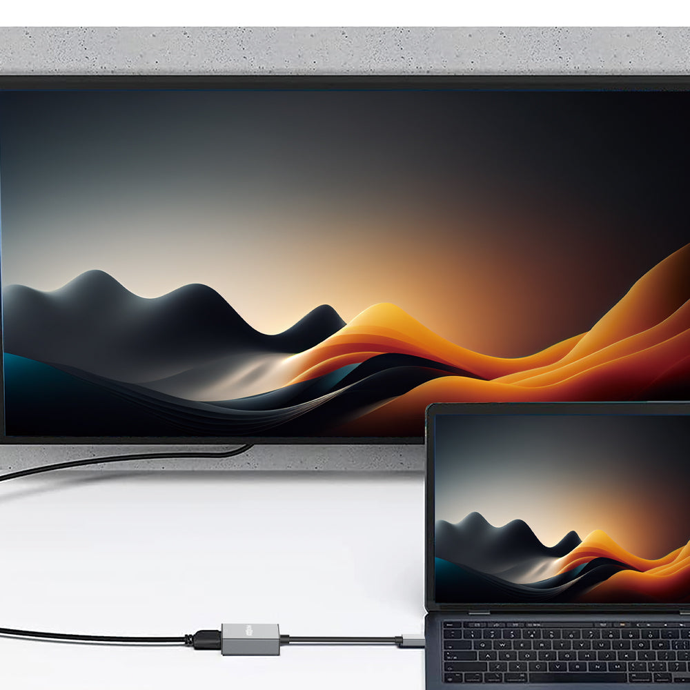 Adattatore USB 2.0 a HDMI – Convertitore Video con Chip MS9122 – Scocca in Alluminio - MAX-L115
