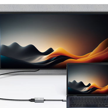 Adattatore USB 2.0 a HDMI – Convertitore Video con Chip MS9122 – Scocca in Alluminio - MAX-L115