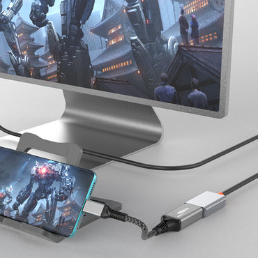 Adattatore da Type-C a HDMI – Risoluzione 4K 30Hz, Connessione Video HD, Plug & Play, Compatibile con Laptop, Smartphone, Tablet, TV e Monitor - MAX-L113