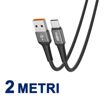 Cavo di ricarica USB-C 3.5A – Intrecciato, con Connettori in Alluminio - MAX-B109