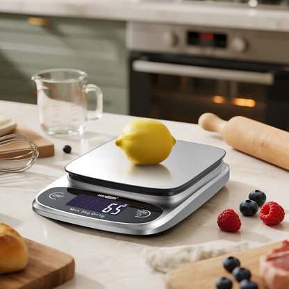 MAXEXCELL Bilancia Digitale da Cucina – Precisa