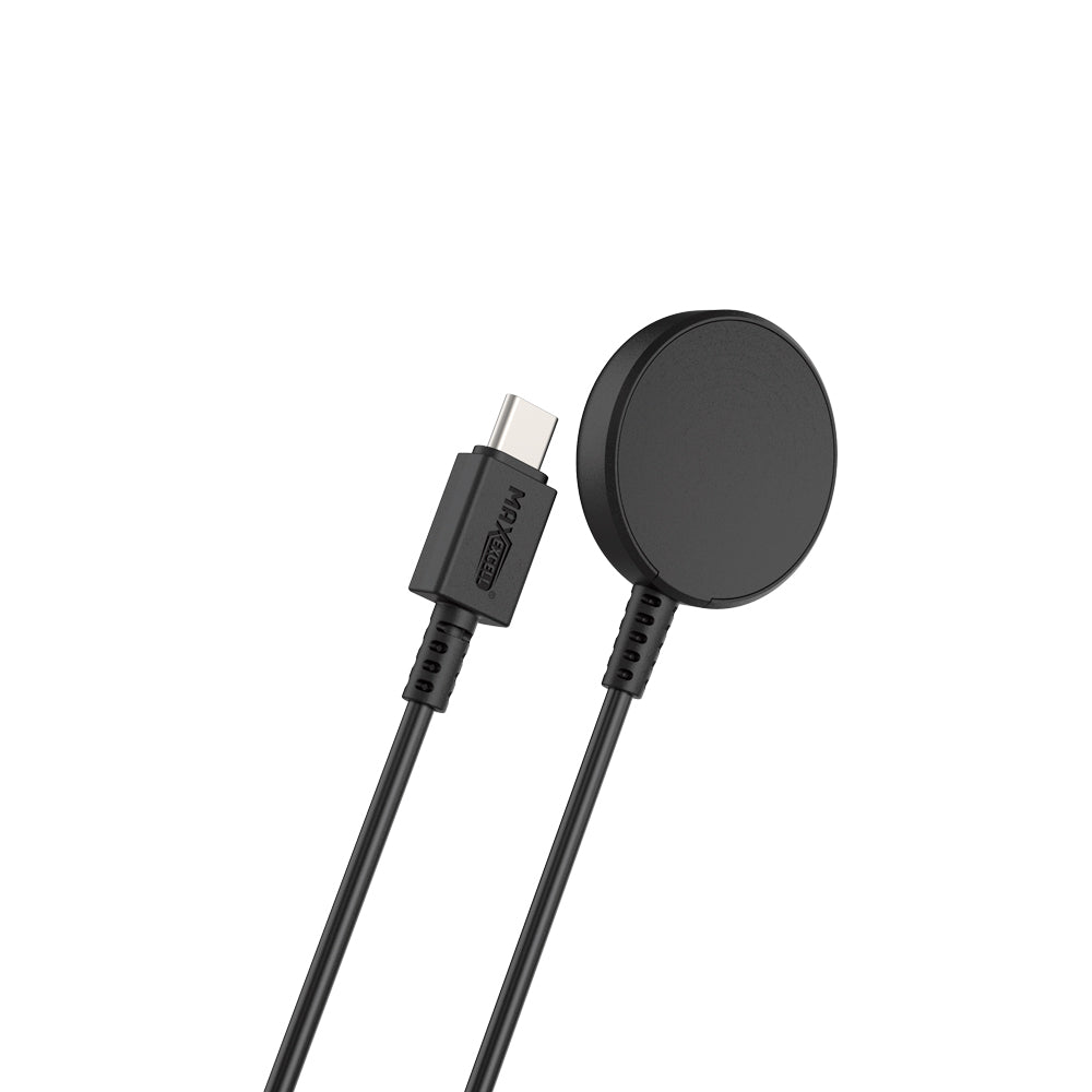 MAXEXCELL Caricatore Wireless per Orologio Samsung 2.5W – Tipo C, 1m, Nero