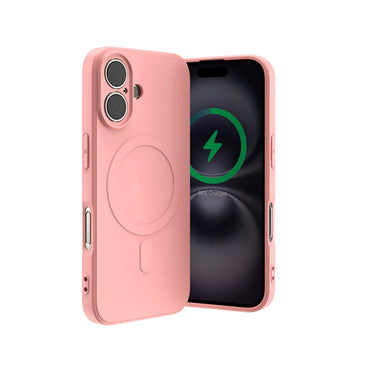 MAXEXCELL Cover Magnetica in Silicone Compatibile con iPhone SERIE 17