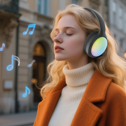 MAXEXCELL Cuffie Bluetooth wireless Hi-Fi Compatibilità con PS5