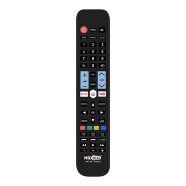 Telecomando Universale per Televisore – Compatibile con Smart TV, LED, LCD – Pronto all’Uso, Facile da Usare, Sostituisce Quello Originale - MAX-R100