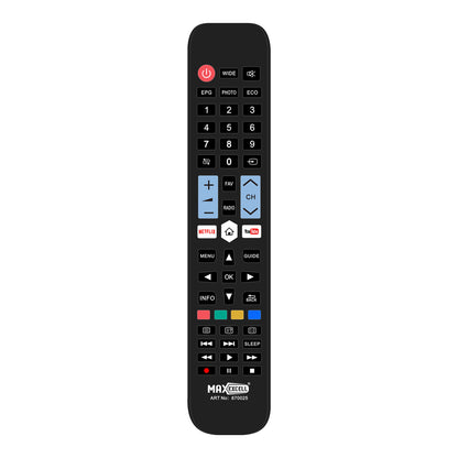 Telecomando Universale per Televisore – Compatibile con Smart TV, LED, LCD – Pronto all’Uso, Facile da Usare, Sostituisce Quello Originale - MAX-R100
