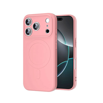 MAXEXCELL Cover Magnetica in Silicone Compatibile con iPhone SERIE 17