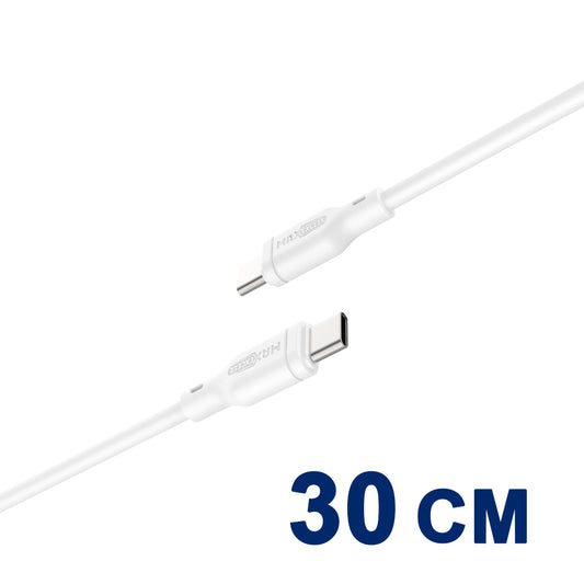 Cavo USB-C a USB-C – 60W Ricarica Rapida, 3.5A, Alta Resistenza - MAX-B114