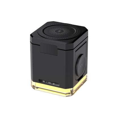 MAXEXCELL Caricatore Wireless 3 in 1 – Magnetico con Base LED