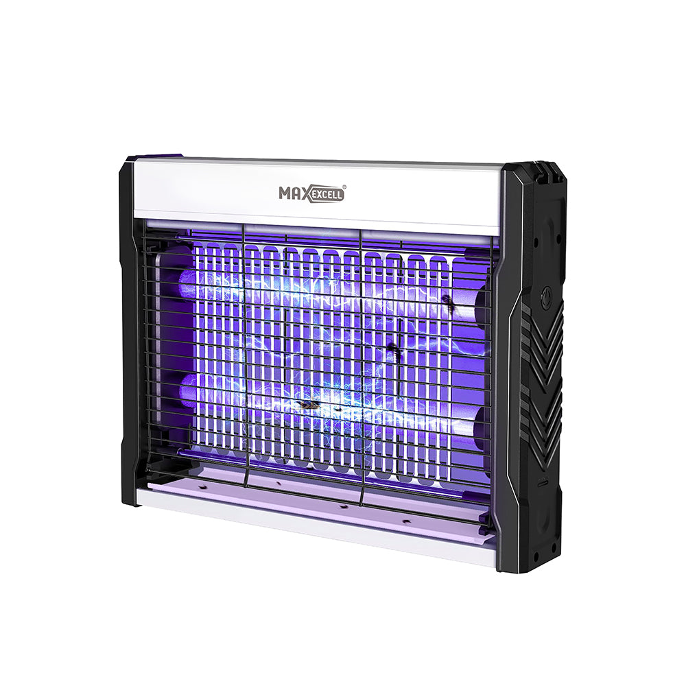 Lampada Antizanzare Elettrica LED Purple Wave – Tecnologia UV 360-400 nm, Silenziosa ed Ecologica, Uso Interno ed Esterno - MAX-J103