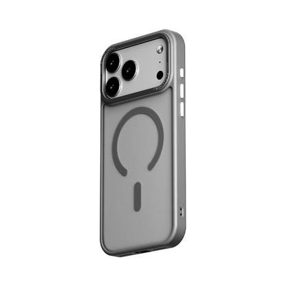 MAXEXCELL Custodia per Cellulare – Cover Magnetica con Finitura Soft-Touch e Accessori in Metallo