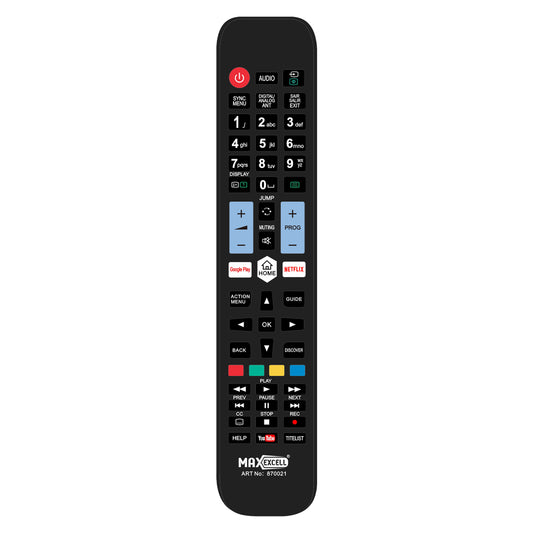 Telecomando Universale per Televisore – Compatibile con Smart TV, LED, LCD – Pronto all’Uso, Facile da Usare, Sostituisce Quello Originale - MAX-R100