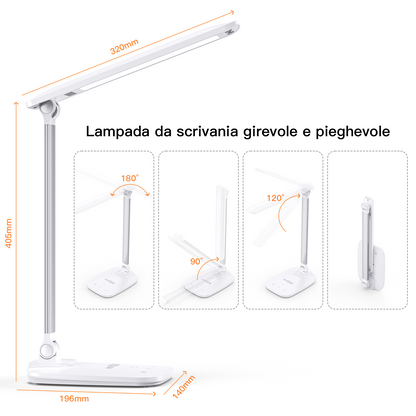MAXEXCELL Lampada da Scrivania LED