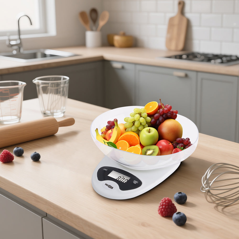 MAXEXCELL Bilancia Digitale da Cucina – Compatta