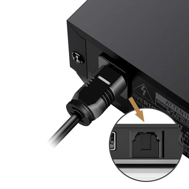 Cavo Ottico Audio Digitale Toslink – 3 Metri – Connettori in Metallo – Diametro 4.0mm - MAX-B149