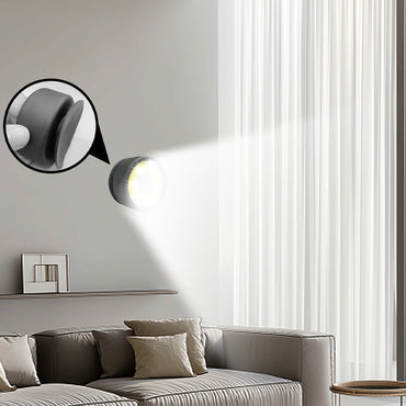 Luce Notturna LED Multifunzione – Modello LX055 – 200 Lumen – Accensione Touch – Ventosa, Gancio e Magnete – 3 Batterie AAA – Compatta e Portatile –  Luce Morbida – Ideale per Bambini e Camera da Letto - MAX-O108