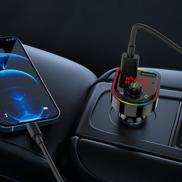 Car MP3 Bluetooth con Doppia Porta USB e Illuminazione RGB - MAX-M101