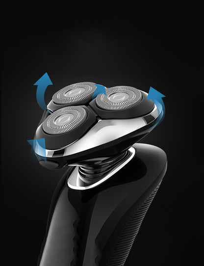 Kit 3 in 1 Rasoio Elettrico – Barba, Capelli e Peli Naso in un Solo Dispositivo - MAX-Q107