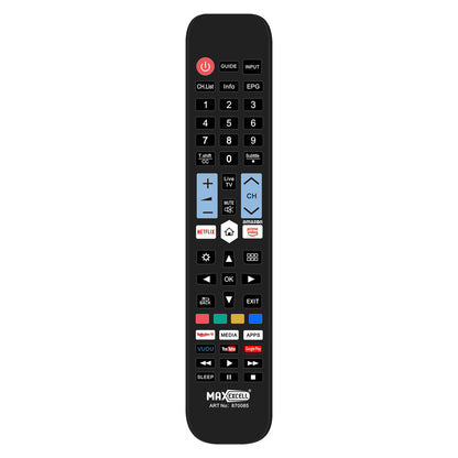 Telecomando Universale per Televisore – Compatibile con Smart TV, LED, LCD – Pronto all’Uso, Facile da Usare, Sostituisce Quello Originale - MAX-R100