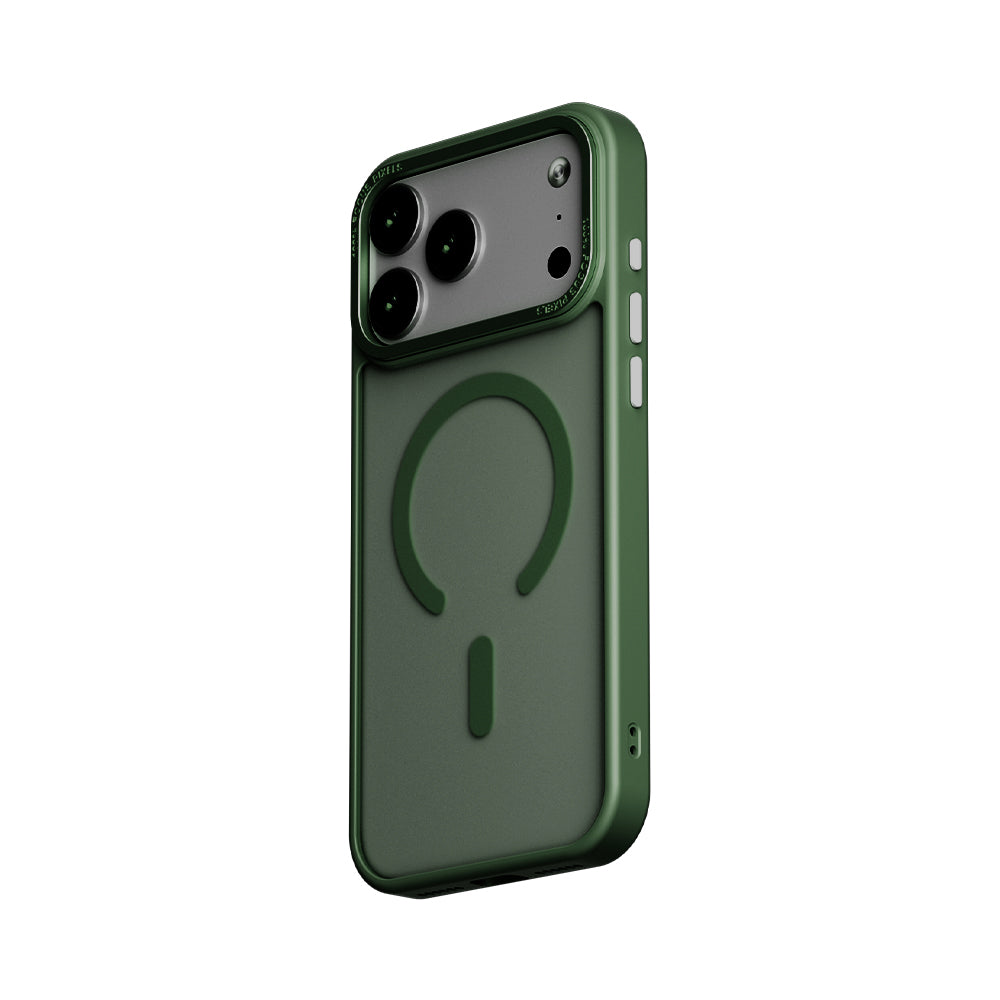 MAXEXCELL Custodia per Cellulare – Cover Magnetica con Finitura Soft-Touch e Accessori in Metallo