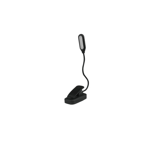 Lampada da Lettura – Luce LED con Clip, Regolabile, Ricaricabile, Ideale per Libri, Studio, Notte - MAX-O120
