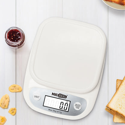 MAXEXCELL Bilancia Digitale da Cucina – Precisa e Compatta