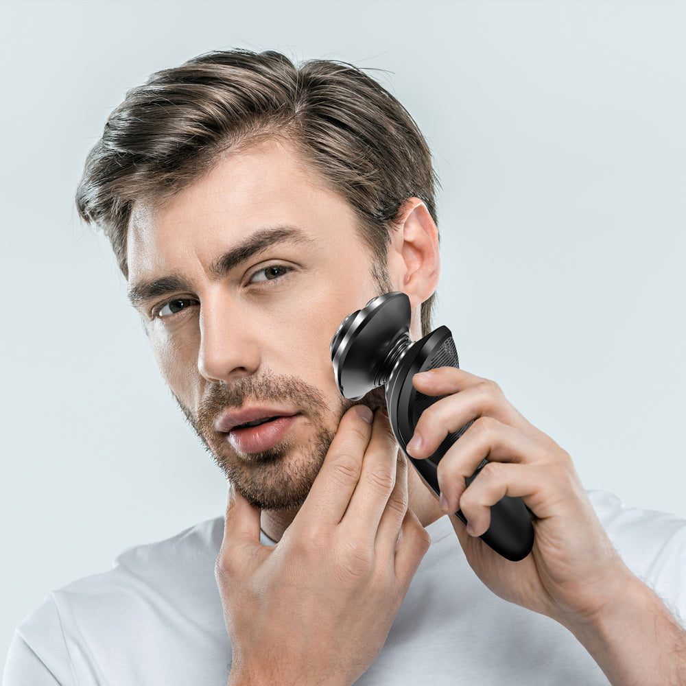 Kit 3 in 1 Rasoio Elettrico – Barba, Capelli e Peli Naso in un Solo Dispositivo - MAX-Q107