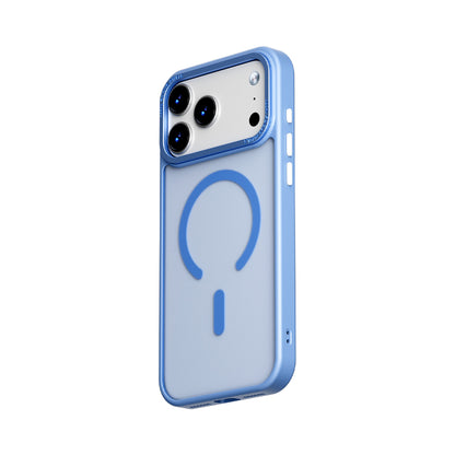 MAXEXCELL Custodia per Cellulare – Cover Magnetica con Finitura Soft-Touch e Accessori in Metallo