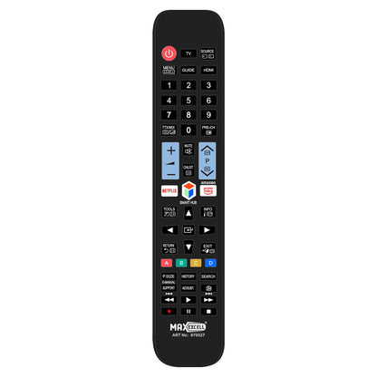 Telecomando Universale per Televisore – Compatibile con Smart TV, LED, LCD – Pronto all’Uso, Facile da Usare, Sostituisce Quello Originale - MAX-R100