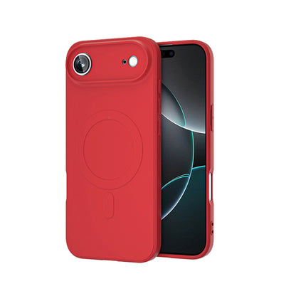 MAXEXCELL Cover Magnetica in Silicone Compatibile con iPhone SERIE 17