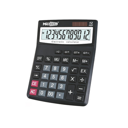 Calcolatrice da Tavolo – Display Ampio, Funzioni Base e Avanzate, Ideale per Casa, Ufficio e Scuola - MAX-J118