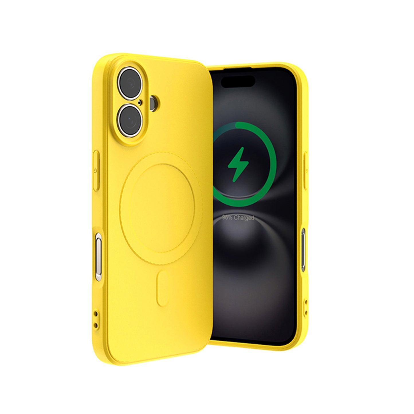 MAXEXCELL Cover Magnetica in Silicone Compatibile con iPhone SERIE 17