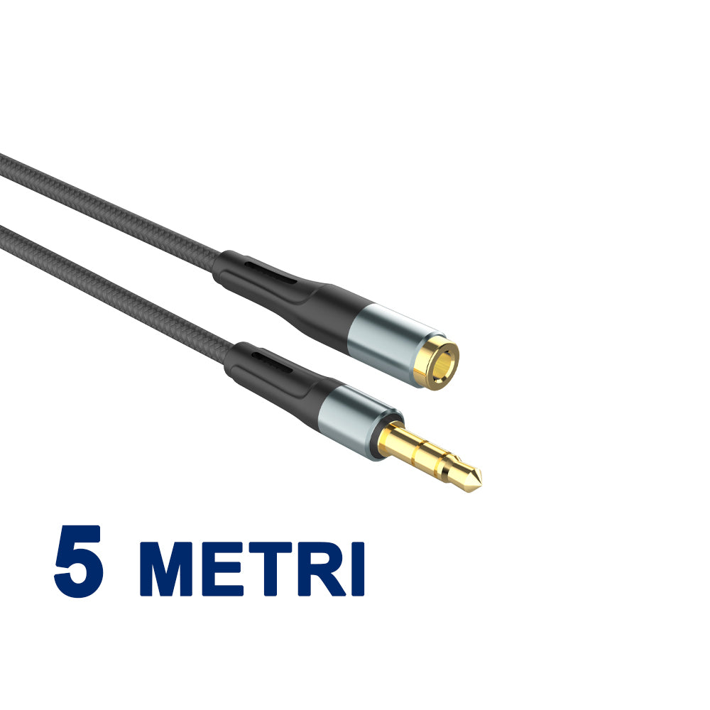 Cavo Audio da Jack 3.5mm Maschio a Femmina – Estensione Perfetta per la Tua Musica - MAX-N105
