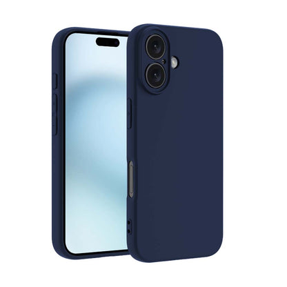Custodia compatibile con iPhone serie 16 in Silicone per Smartphone – Morbida, Antigraffio e dal Design Minimal - MAX-D114