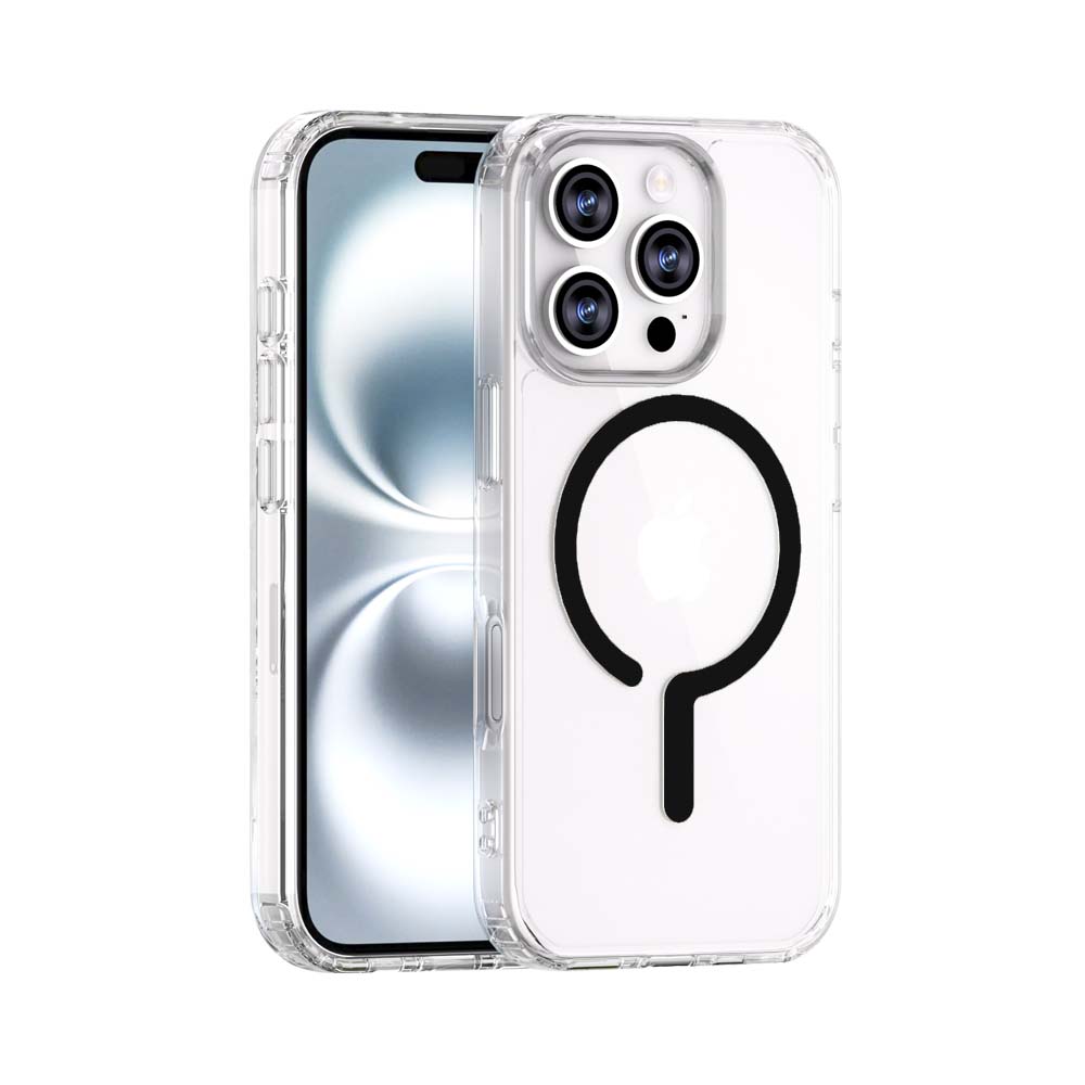 Custodia con Supporto Magnetico per Ricarica Wireless e Accessori - MAX-D100