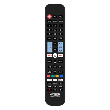 Telecomando Universale per Televisore – Compatibile con Smart TV, LED, LCD – Pronto all’Uso, Facile da Usare, Sostituisce Quello Originale - MAX-R100
