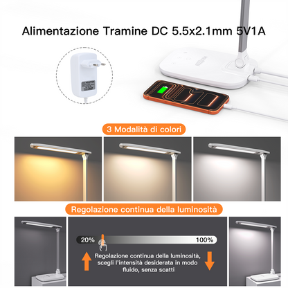 MAXEXCELL Lampada da Scrivania LED