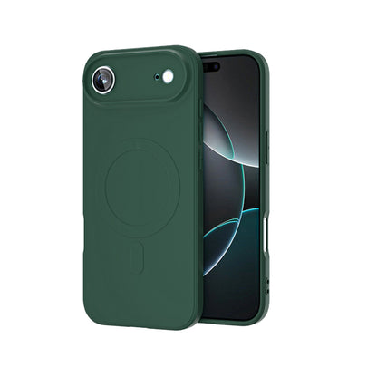 MAXEXCELL Cover Magnetica in Silicone Compatibile con iPhone SERIE 17