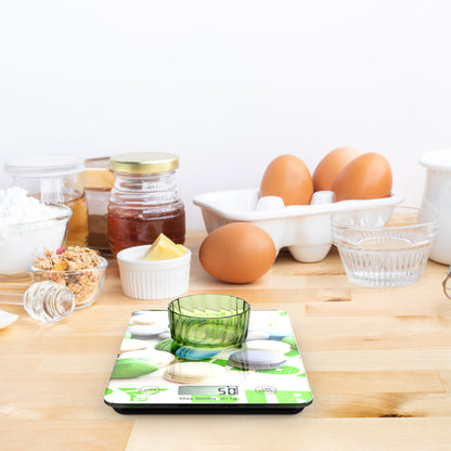 Bilancia da Cucina Digitale – Display LCD, Funzione Tara, 4 Unità di Misura, Portata fino a 5 kg - MAX-T101