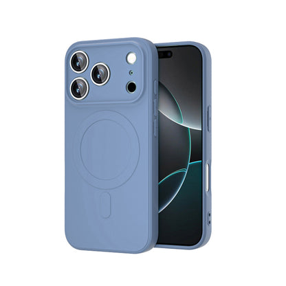 MAXEXCELL Cover Magnetica in Silicone Compatibile con iPhone SERIE 17