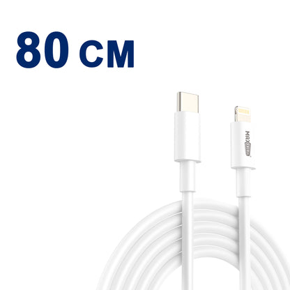 Cavo USB-C a Lightning – Ricarica Rapida 30W, 3.5A, Alta Qualità - MAX-B111