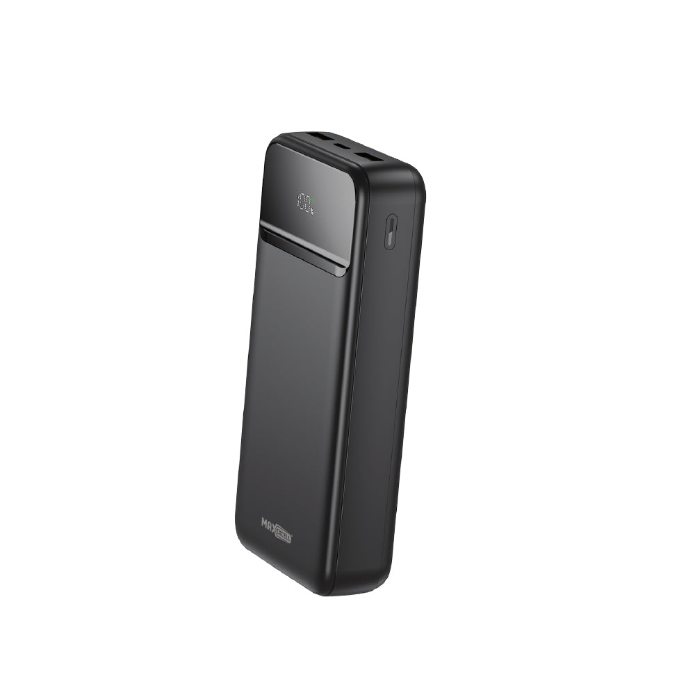 Power Bank con Display LED – QC 22.5W + PD 20W, Doppia USB-A, USB-C Input/Output – 10000 / 20000 / 30000 mAh - MAX-F100