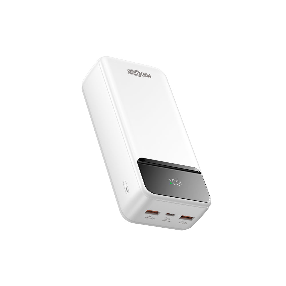 Power Bank con Display LED – QC 22.5W + PD 20W, Doppia USB-A, USB-C Input/Output – 10000 / 20000 / 30000 mAh - MAX-F100