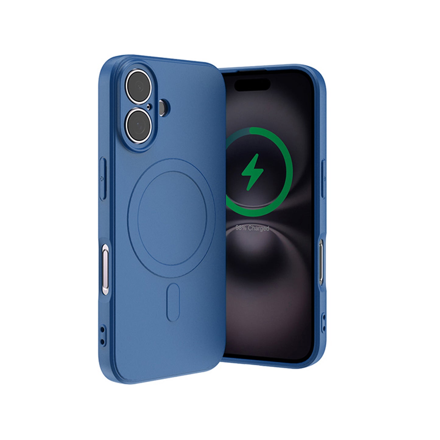 MAXEXCELL Cover Magnetica in Silicone Compatibile con iPhone SERIE 17