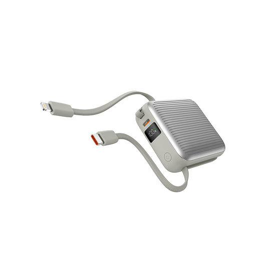 Power Bank 22.5W QC + 20W PD – Due Cavi Integrati - MAX-F102