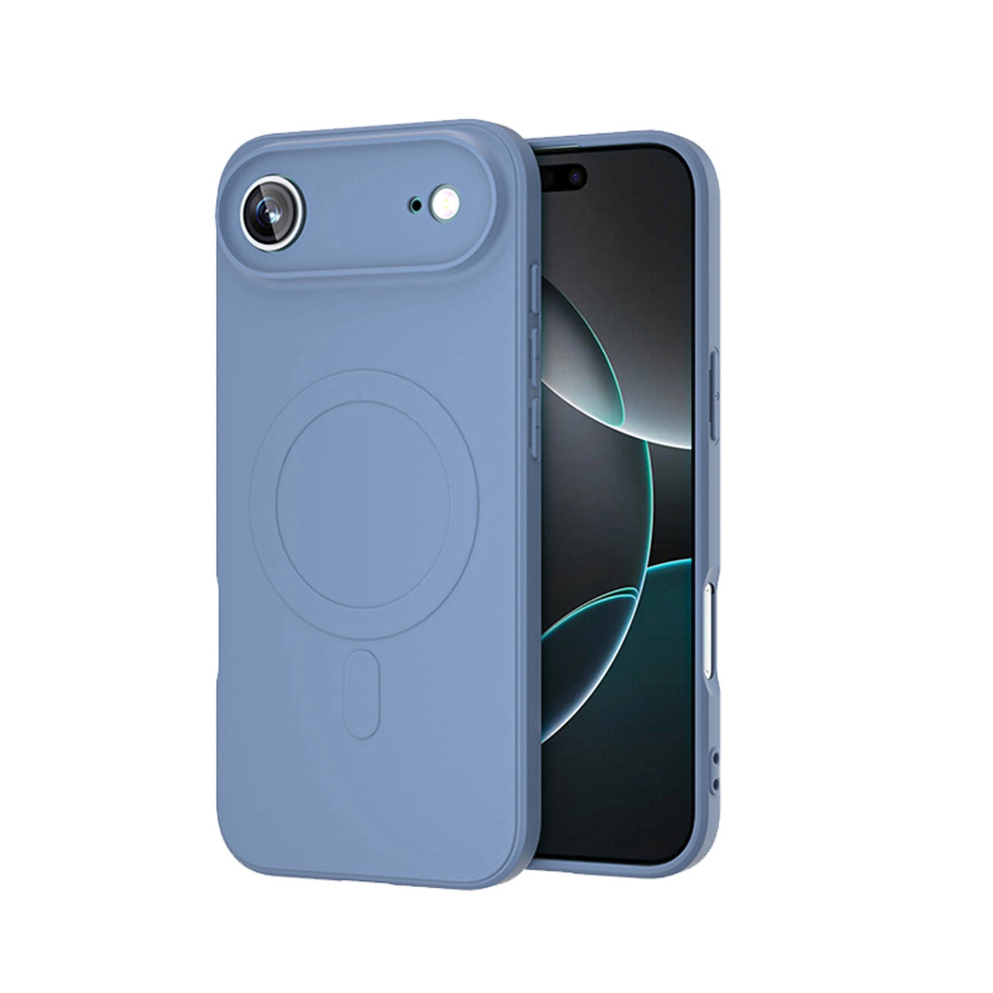 MAXEXCELL Cover Magnetica in Silicone Compatibile con iPhone SERIE 17